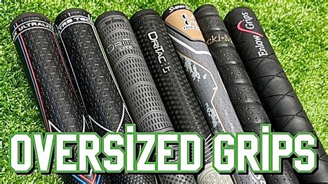 oversize vs standard golf grips.